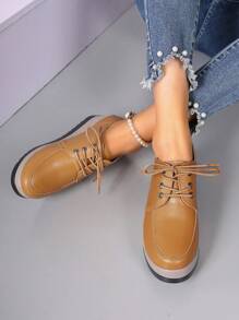 2024 Fall New Women's Thick Bottom Platform Shoes, Anti-Slip Soft Sole Casual Shoes, Plus Size Mommy Shoes, Slip-On