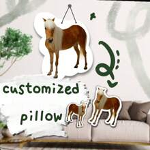 波西米亚风格 3D 照片靠垫 - 柔软 PP 填充物，可手洗，用途广泛，万圣节主题礼物的完美选择，编织涤纶罩，涤纶纤维填充物，缝制闭合，枕套拉链设计，无需电池 - 上傳圖片客製化抱枕 - 查看 6