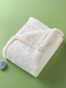 Manta de fajado de bebé con patrón de estrellas, regalo de amor para el Día de San Valentín - Beis - Ver 4