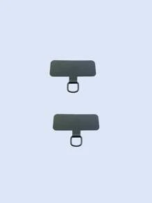 3 Packs Universal Ultra-Thin Metal Safety Lanyard Patch Phone Strap Accessories, Anti-Lost Safety Belt Connector, Scratch-Resistant Design Stainless Steel Parts, Suitable For Running, Mountaineering, Sports