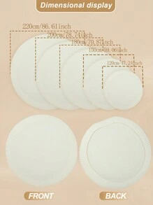 1Pc 120/150/180/200/220cm Beige Ivory Cream Circular Wedding Arch Cover Is Suitable For Circular Arch Brackets,Perfect Background Decorative For Birthdays, Romantic Weddings, Bridal Shower,Babyshower,Gender Reveal,Themed Parties, And Anniversaries (Excluding Arch Supports)