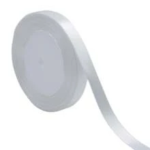 Rolo de fita de cetim premium - 12 mm de largura, 25 jardas - Cores sortidas para artesanato, embrulhos de presentes, decoração de festas e caixas de doces de Natal