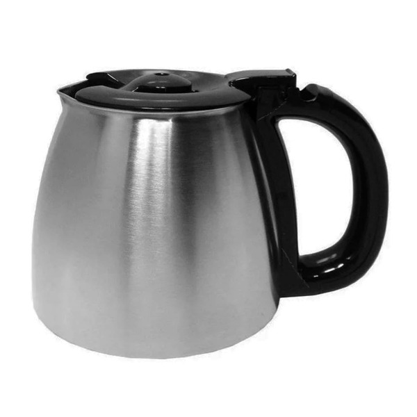 Jarra em Aço Escovado Cafeteira Mondial Dolce Arome Inox 30 Xícaras C37Ji  Preta