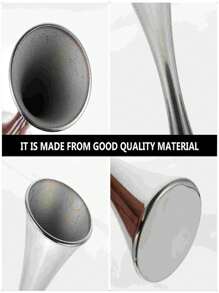 Vaso in acciaio inossidabile, innovativo, elegante, moderno, dalla bocca rotonda, vaso in metallo per fiori per il tavolo del soggiorno