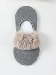 1/3 đôi tất lông cừu nông, thoải mái và thoáng khí, dùng cho mọi mùa - Nhiều màu - Xem 18