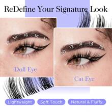 Bộ 144 chiếc D Curl BEYELAN DIY nối mi cụm mi sáng bóng 10-16mm Bộ nối mi hỗn hợp kèm keo dán mi và dụng cụ tháo mi để tự nối mi tại nhà (JHD15, Đen) - màu nâu - Xem 2