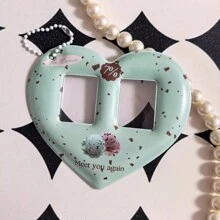 Bộ 5 hộp đựng thẻ Chocolate Series, Album ảnh, Túi đựng thẻ, Thẻ hành lý, Thẻ có thể dùng làm mặt dây chuyền chìa khóa, Thích hợp làm mặt dây chuyền điện thoại di động, Mặt dây chuyền chìa khóa ô tô, Ảnh ID, Mặt dây chuyền túi đựng ảnh hình ngôi sao, Mặt dây chuyền gương chiếu hậu ô tô, Quà tặng cho học sinh. Quà tặng ngày lễ, Quà tặng sinh nhật, Mặt dây chuyền Itabbag - Một kích thước phù hợp với tất cả - Xem 12