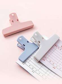 Customizable Candy-Colored Practical Memo Clips, Planner Clips, Plastic Bookmarks, Cartoon Mixed-Color Loose-Leaf Clips, Reading Accessories For Convenient Reading, Teaching And Securing Manuscripts. Customizable Text, Suitable For Teachers, Clerical Workers, Students, As Well As Gifts For Female, Male, Children, Bibliophiles And Avid Readers. Back-To-School Season, School Supplies, Back-To-School Season Special Offer,Back To School