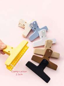 Customizable Candy-Colored Practical Memo Clips, Planner Clips, Plastic Bookmarks, Cartoon Mixed-Color Loose-Leaf Clips, Reading Accessories For Convenient Reading, Teaching And Securing Manuscripts. Customizable Text, Suitable For Teachers, Clerical Workers, Students, As Well As Gifts For Female, Male, Children, Bibliophiles And Avid Readers. Back-To-School Season, School Supplies, Back-To-School Season Special Offer,Back To School