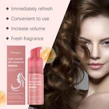 بخاخ لتنظيف الشعر من دون شطف، ينظف الشعر بفعالية ويحافظ على نضارته، الاستخدام المتواصل يعيد نعومة الشعر الجاف