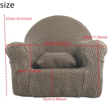 Newborn Sofa Photography Prop Studio Prop Photography Prop Centennial Children Sofa Chair Baby Photography Commemorative Prop Baby Shower Easter Gifts Things For Girls/Boys