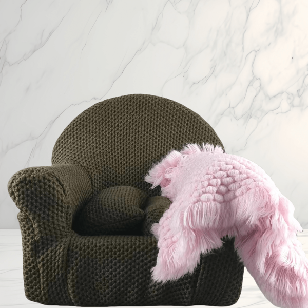 Sofá recién nacido, accesorio de fotografía para estudio, silla conmemorativa para fotografía de bebés, accesorio para baby shower, regalo para Pascua, artículos para niñas/niños