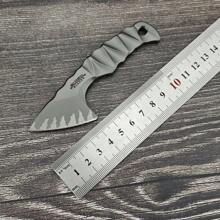 Second Generation Outdoor Multi-Purpose Mini Axe Full Handle Camping Tool Unboxing Knife Kydex Cowhide Scabbard Knives - Total length: 11.5cm Blade length: 4.7cm Handle length: 7.4cm - View 6