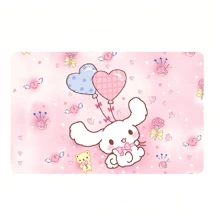 Sanrio Naklejki na karty kredytowe Sanrio, uroczy wzór z kreskówek, naklejki z tworzywa sztucznego odpornego na zarysowania, na legitymacje studenckie, karnety autobusowe, karty bankowe i inne karty
