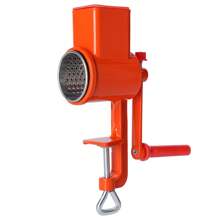 Manual Nut Grinder, Walnut Peanut Grinding Machine, Dry Fruit Grinder, Handcrank Home Use Powder Mill - Red - View 1