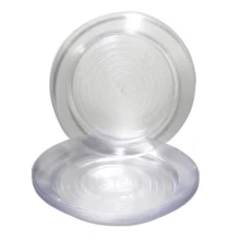 22CM CRYSTAL PLATE - 10 UNITS - 白色 - 查看 2