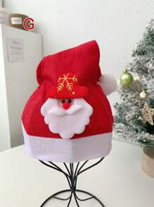 1/2/3 chiếc mũ ông già Noel trang trí họa tiết Giáng sinh, phụ kiện tóc ngày lễ Giáng sinh - Nhiều màu - Xem 13