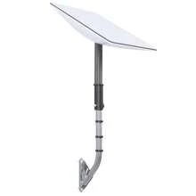Articulated Wall Mount Compatible With Starlink 2nd Generation Internet Antenna - 黑色 - 查看 1