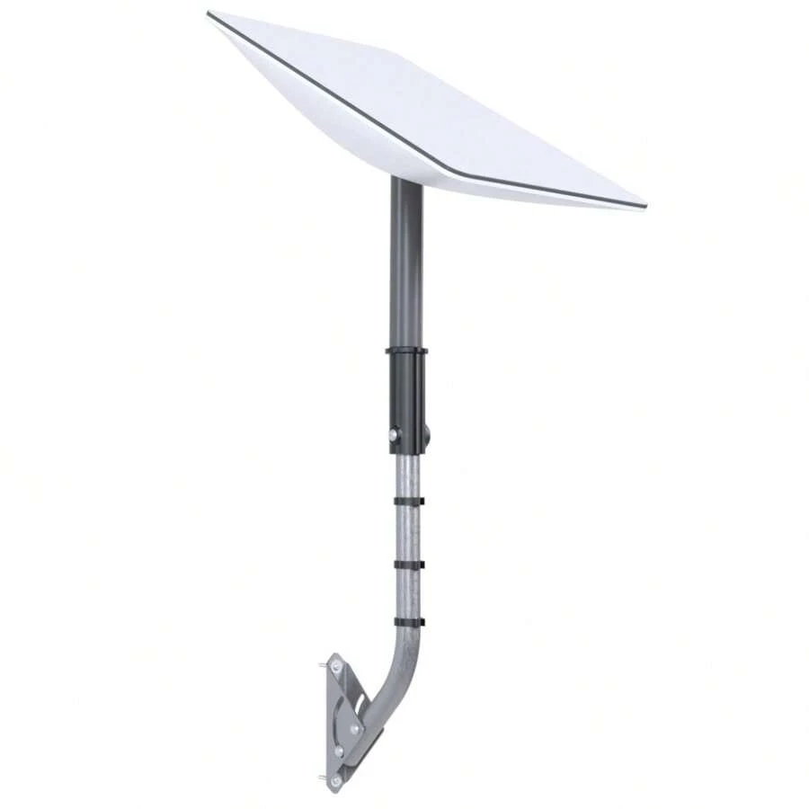 Articulated Wall Mount Compatible With Starlink 2nd Generation Internet Antenna - 黑色 - 查看 1