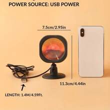 Đèn chiếu hoàng hôn LED - Dùng để chiếu sáng xung quanh phát trực tiếp, trang trí phòng ngủ, tiệc sân khấu, phòng khách - Môi trường Đèn ngủ hoàng hôn Đèn LED Đèn video LED di động có thể điều chỉnh độ sáng, Máy ảnh & máy quay phim Vlog để chụp ảnh tự sướng Quay video Zoom Họp, Phỏng vấn, Phát trực tiếp, Vlog, Tụ họp gia đình, Chụp ảnh tiệc Giáng sinh, Dùng để chụp ảnh tự sướng cầm tay, Hoạt động ngoài trời - màu đen - Xem 9