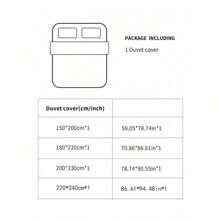 1pc Coffee Striped Duvet Cover (No Filling), Cozy Minimalist Scandinavian Style, Suitable For Single/Twin/Double/Queen Bed In Home/Bedroom/Dormitory, All Seasons - Light Brown Vertical Stripes - View 4