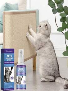 Cat Friendly Gentle Formula Spray, Prevents Cats From Urinating On Beds - Blue - View 1