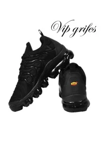 Vapormx Air Reflective Logo Men's Sneakers - Immediate Shipping - 全黑 - 查看 4