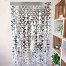 1 件，门帘装饰派对彩带 100 厘米（39.37 英寸）*200 厘米（78.74 英寸）爱心雨丝派对装饰背景心雨丝派对用品婚礼用品情人节装饰家居派对装饰、母亲节装饰、送给母亲的礼物 - 彩色 - 查看 18