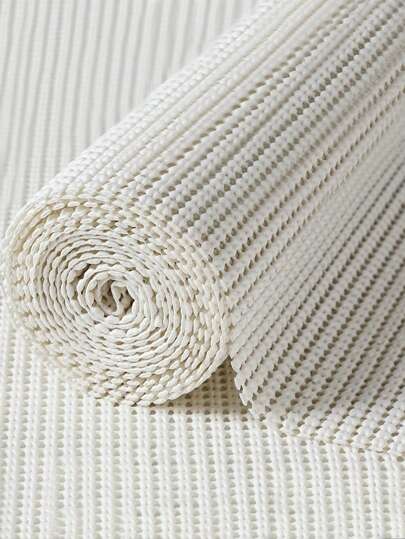 1 لفة من بطانة خزانة المطبخ المصنوعة من سيليكون PVC سميك، بطانة درج غير لاصقة مثقبة، بطانة خزانة مانعة للانزلاق، بطانة ثلاجة قابلة للغسيل، وسادة ثلاجة سهلة القطع