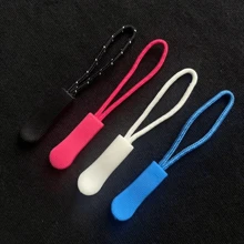Juego de 50/100 piezas de etiquetas de recambio de cremallera de colores mixtos, clips duraderos para extender y reparar cordones de cremallera, aptos para maletas, mochilas, chaquetas, carteras, bolsos - Juego de tiradores de cremallera de colores surtidos