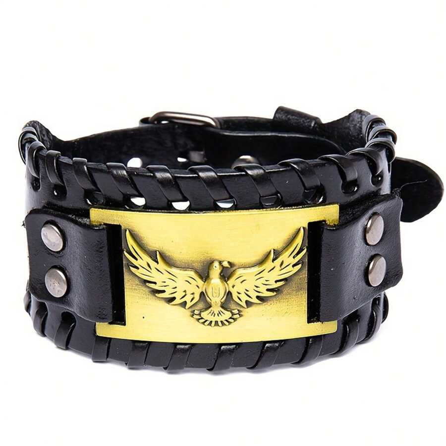 Norse Viking Hammer Bracelet For Men, Celtic Knot Hammer Braided Bracelet Nordic Hammer Jewelry, Odin Rune Bracelet Punk Hammer Bangle Bracelet For Boys