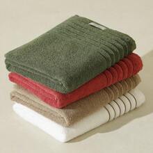 Kit 3 Toalha de Banho Grande Grossa Orfeu 72x130 cm 100% Algodão - Branco - Visão 4