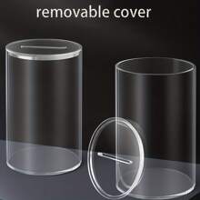 亚克力透明储蓄罐 - 青少年和成人 - 透明，亚克力，14 岁以上 - 适用于厨房、浴室、办公室