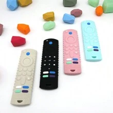 1 件新生儿牙胶玩具带遥控器，婴儿牙齿护理，适合作为圣诞节、万圣节、复活节的男孩和女孩的礼物 - C01 - 查看 4