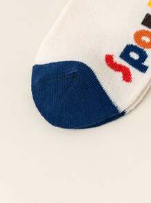 1/15/10/20 Pairs Assorted Children's Cartoon Dinosaur, Letter, Car Design Socks, Non-Slip Floor Socks, Spring/Autumn, Baby/Toddler