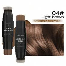Quick-Fix Hairline Concealer Stick - Instantly Camouflage Roots & Create Natural Contour - Waterproof, Smudge-Proof, Long-Lasting - Perfect For Seamless Touch-Ups, All Hair Colors