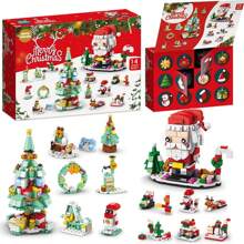 Kerstadventskalender 2024, Aftellen naar Kerstmis - Bouw Blind Box - Aftellen