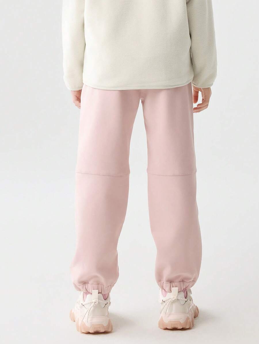 1 Pantalon Thermique épais Pour Fille Avec Doublure En Polaire