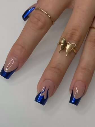 24 st. franska, medelstora, fyrkantiga press-on-naglar, svarta, matchade med svarta lekfulla hjärtan, passar perfekt, kit med lösnaglar, heltäckande lösnaglar, inkluderar 1 ark självhäftande flikar och 1 st. minifil, för daglig dejting, kontor, hemmafest, kvinnor, smycken, accessoarer, lösnageltippar, 1 filremsa, gelégel