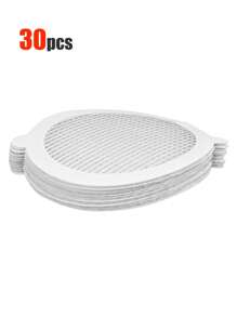 100/50/30/10/1排水过滤器盖，用于头发塞，防蝇硅胶过滤器，家庭浴室，厨房，浴缸，防蟑螂和防臭措施，有效防止下水道堵塞。每个家庭必备的小物品 - 白色 - 查看 16