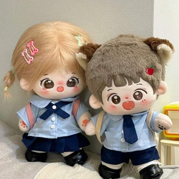 20cm Doll Clothing Star Doll School Uniform Dress Doll Accessory (Clothing Only)