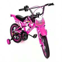 Children's Moto Cross Bike, 16" Rim, With Sound, Motorcycle Imitation - Unitoys - Hồng - Xem 1