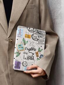 Ayotu Journey 保护套适用于三星 Galaxy Tab/iPad、iPad 第 9/8/7 代 10.2 英寸、新款 iPad 第 10 代保护套、具有自动唤醒/睡眠功能、四角防摔 - 彩色 - 查看 3