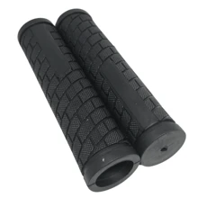 Manopla Luva Punho Bike Sport Vazada Emborrachada - Preto - Visão 1