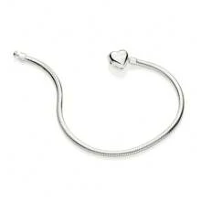 PULSEIRA DE BERLOQUES PRATA 925 FEMININA ROMMANEL 18 CM OU 20 CM 850069 850070