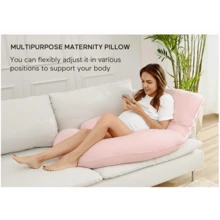 WEFANCY Pregnant Woman Waist Pillow  Hot Products Overseas Warehouse Stock 2025 Summer Cool Products - 粉色 - 查看 3