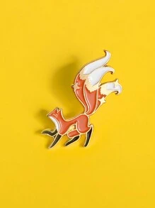 1 cái trâm cài áo thiết kế hình cáo Sly và cáo chín đuôi - Nhiều màu - Xem 6