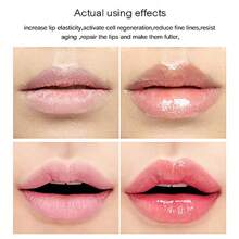 1 瓶 Cargot 摩洛哥坚果油 SOS 丰唇精华液，本地仓库 - 保湿膜蛋白活性弹力润唇膏，适合所有肤质，浆果爽肤泥，为自然妆效增添魅力，富含矿物油的唇部营养增强剂 - 彩色 - 查看 12