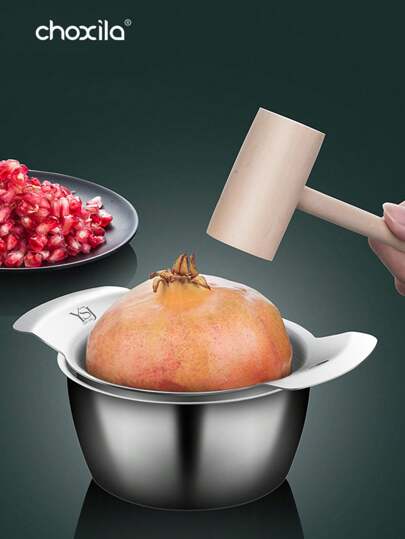 choxila 3pcs/Set, Pomegranate Peeling Tool Set, Pomegranate Peeler, Pomegranate Seed Remover, Kitchen Gadget For Home