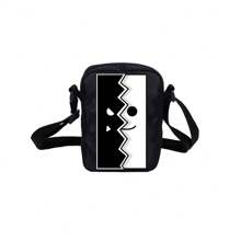 Men's And Women's Crossbody Shoulder Bag Various Prints "Light And Dark" - Nhiều màu - Xem 5